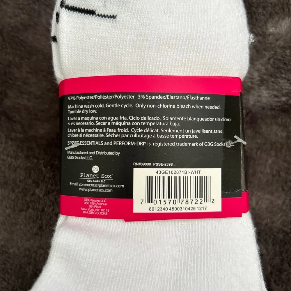 NEW Sport Essentials Performance Low Cut Socks 10 Pack Size 4-10